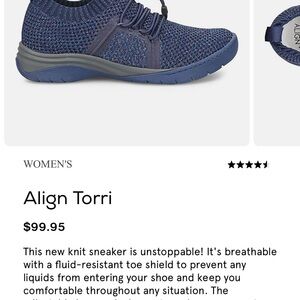 Women's Knit Sneaker - Blue